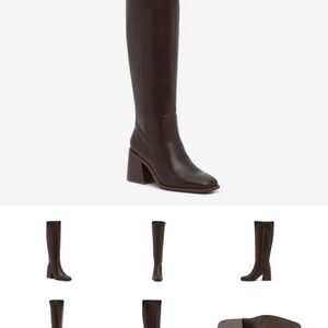 Elegant Brown Knee-High Boots